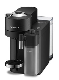 Nespresso De'Longhi Nespresso Vertuo Lattissima ENV300.B, Automatic Coffee Machine with Automatic Milk Frother, Single-Serve Capsule Coffee Machine, 5 Cup Sizes, 1500W, Matt Black & Glossy 1.6 L 1500 W ENV300.B Black  - Image 5
