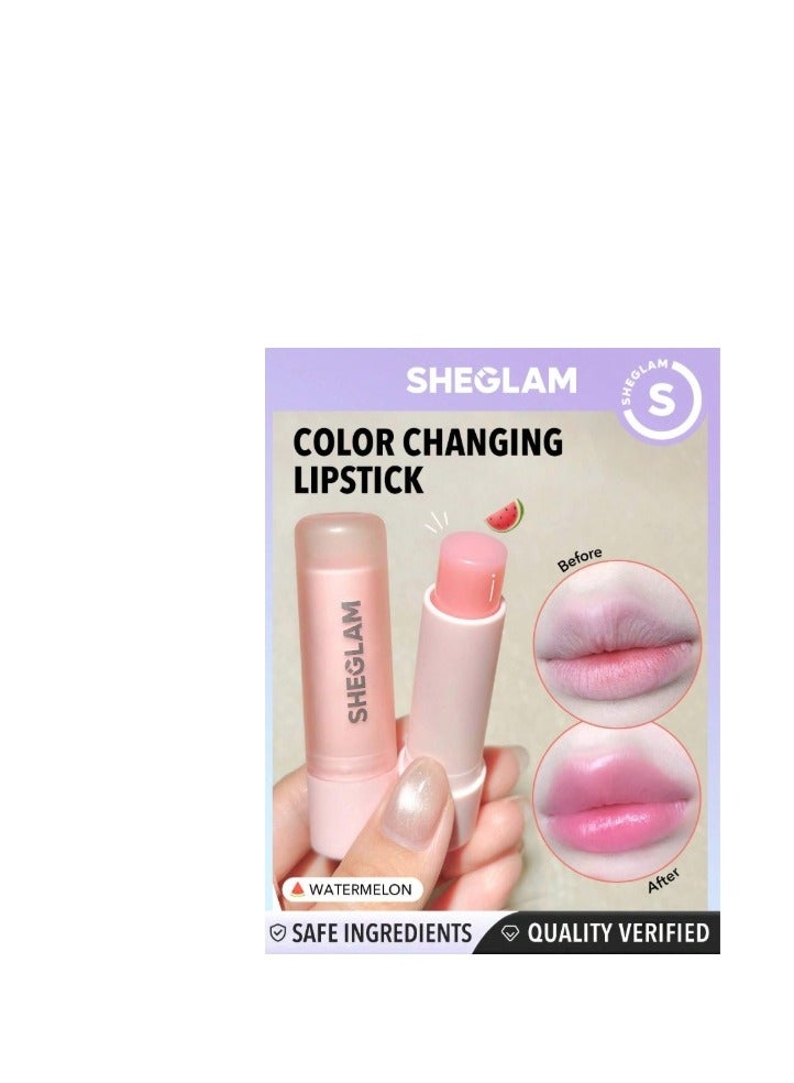 SHEGLAM Pout Phresh Color Changing Lipstick- Watermelon - Image 1