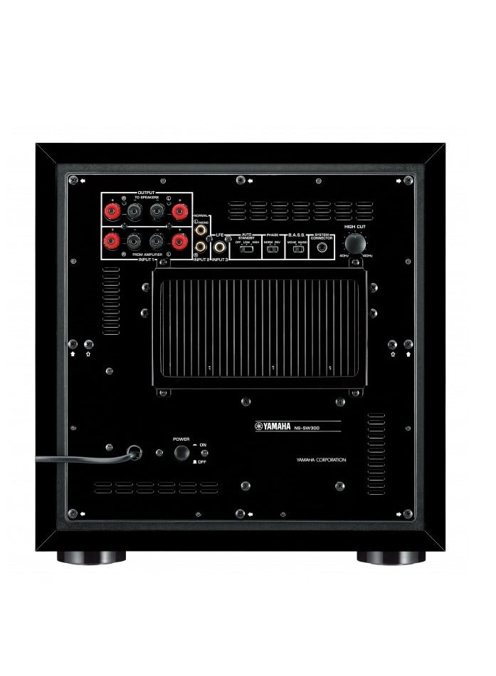 YAMAHA NS-SW300 Subwoofer NSSW300BLK BLACK  - Image 2