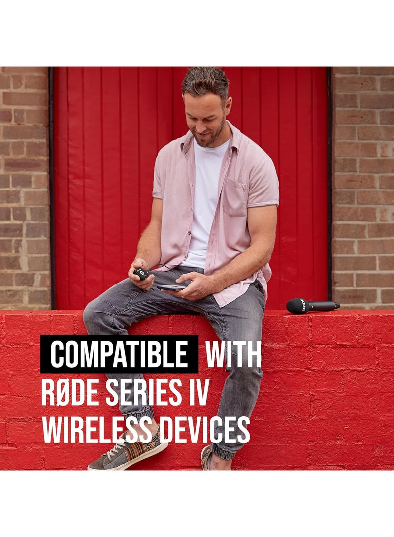 RODE Interview PRO Wireless Handheld Condenser Microphone Interview Pro Black  - Image 5