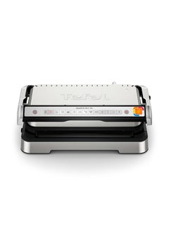 تيفال OptiGrill 2in1 XL | Perfect Results | No Monitoring | Easy to Clean | Dedicated App | Juice tray | Healthier Grilling | 2000 kW GC78MD28 Stainless Steel / Silver  - Image 2