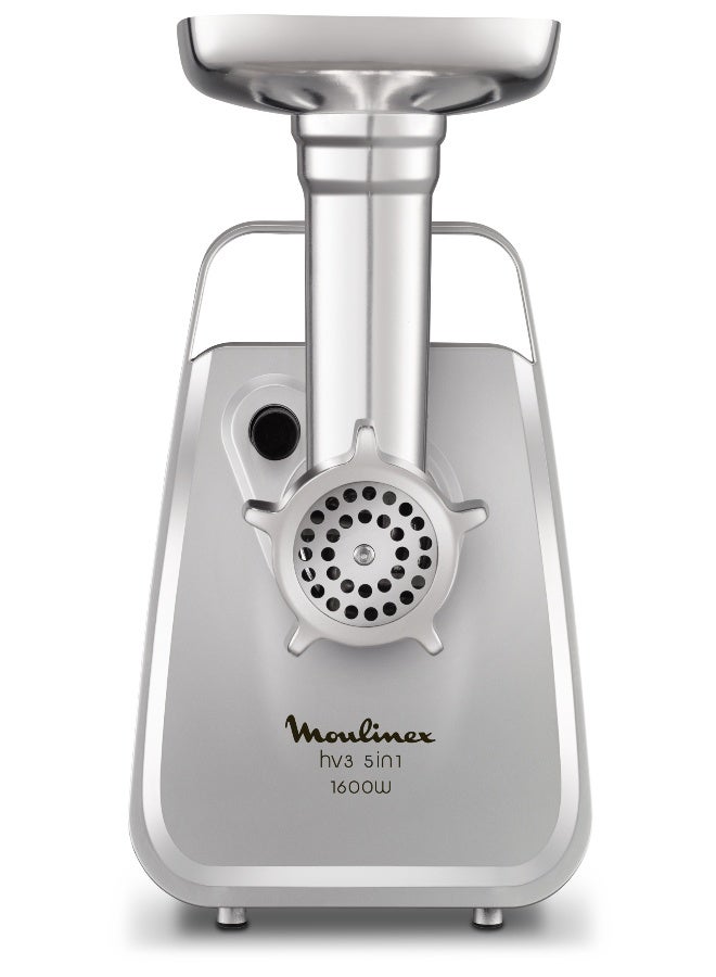 مولينكس مفرمة لحم HV3 5IN1 | متعددة الاستخدامات | 3 شبكات | صينية معدنية | مقبض حمل | أرجل مطاطية - Image 2