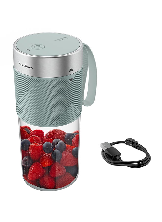 مولينكس Lightmix | Portable Blender | Powerful | Rechargeable | Dishwasher Safe Jar with Capacity 50 W LM1C0410 Blue  - Image 1