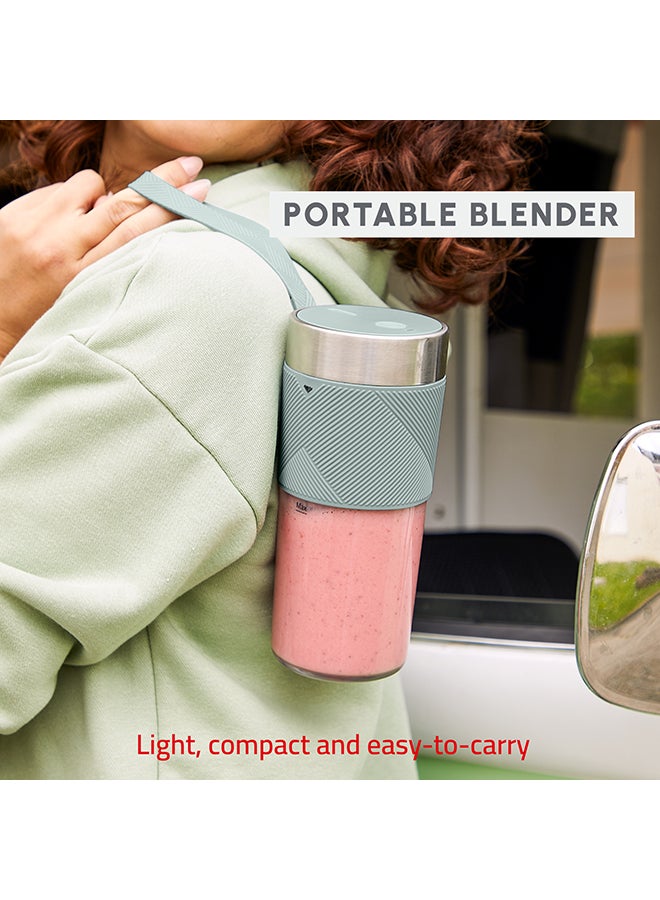 مولينكس Lightmix | Portable Blender | Powerful | Rechargeable | Dishwasher Safe Jar with Capacity 50 W LM1C0410 Blue  - Image 2