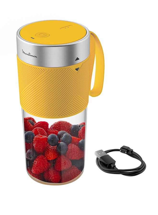 مولينكس Lightmix | Portable Blender | Powerful | Rechargeable | 300 L 50 W LM1C0210 Yellow  - Image 1