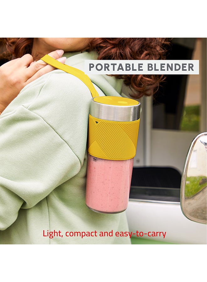 مولينكس Lightmix | Portable Blender | Powerful | Rechargeable | 300 L 50 W LM1C0210 Yellow  - Image 3
