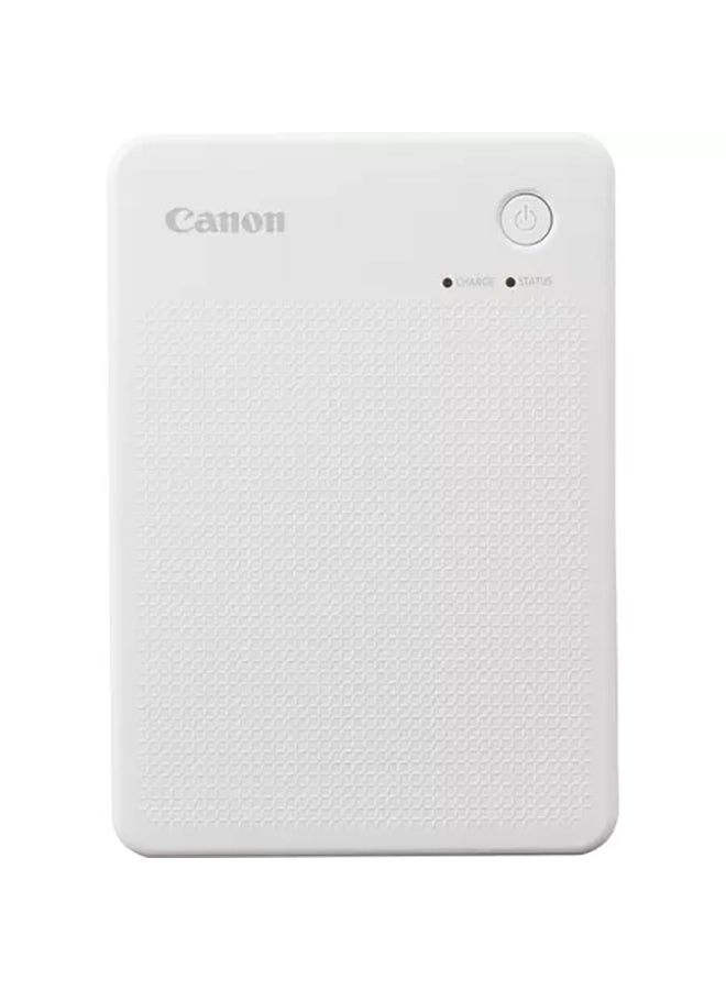 Canon SELPHY QX20 Portable Colour Photo Wireless Printer Sand White - Image 1