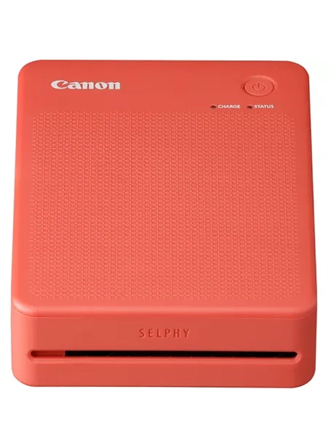 Canon SELPHY QX20 Portable Colour Photo Wireless Printer Terracotta Red - Image 3