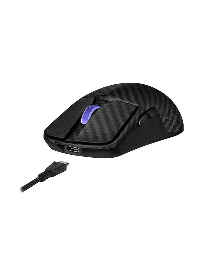 ASUS ROG Harpe Ace Extreme Wireless Gaming Mouse, Carbon Fiber Build, 47g Lightweight, AimPoint Pro 42K Optical Sensor, Optical Micro Switches, ROG Polling Rate Booster, Esports & FPS Gaming, Black  - Image 4