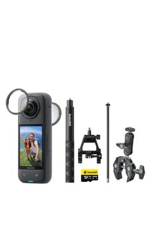 Insta360 Insta 360 X4 Bicycle Bundle- 8K Waterproof 360 Action Camera, 4K Wide-Angle Video  - Image 1