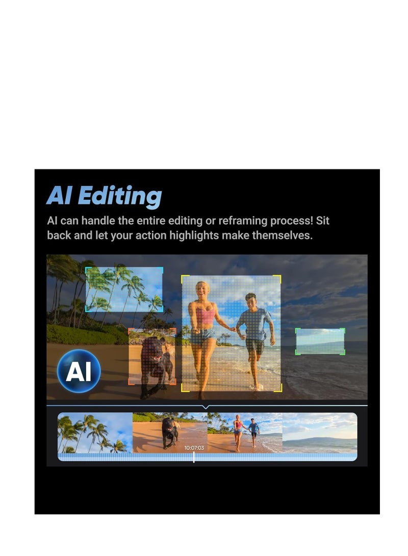 Insta360 X4 Ultimate Bundle - 8K & 5.7K60fps 360° Video, 4K60fps Action Cam, Invisible Selfie Stick, Easy Reframing  - Image 4
