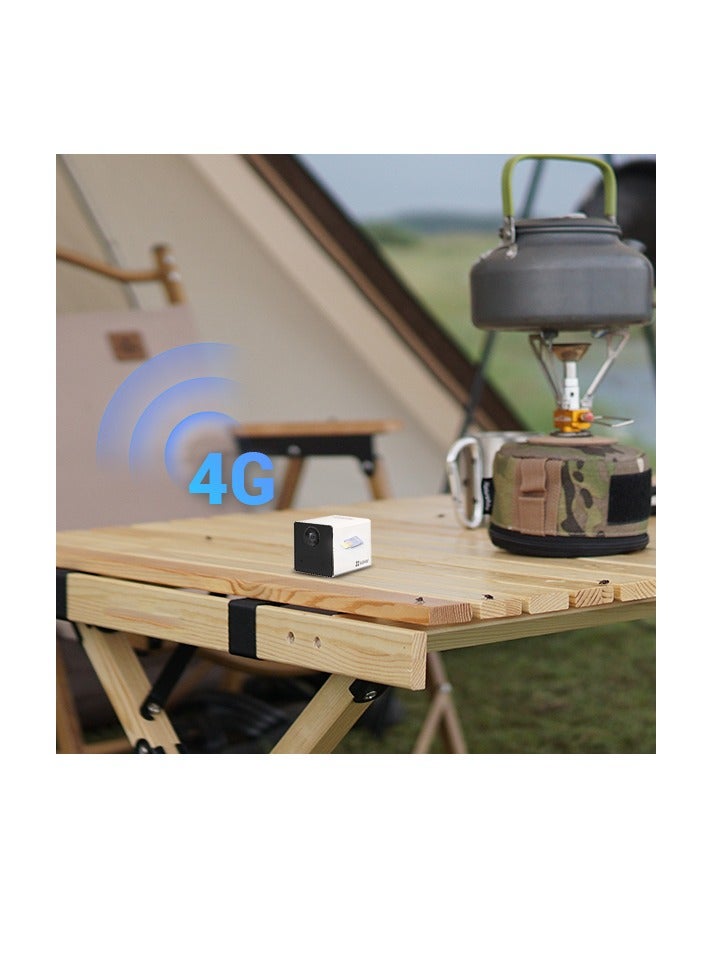EZVIZ CB2 4G Smart Home Battery Camera - 2K Resolution, 3MP CMOS Sensor, 106° Field of View, AI-Powered Human Detection, 2000mAh Rechargeable Battery, IR Night Vision (Up to 8m), H.265 Compression, Up to 512GB microSD Support, Two-Way Talk, 4G Connectivity, Time-Lapse Recording, Magnetic Mount, Cloud Storage, Works with Alexa & Google Assistant  - Image 5