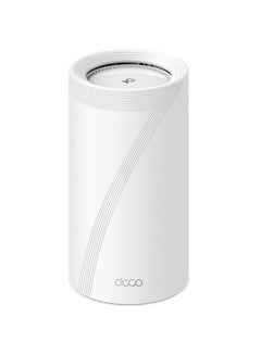 TP-LINK Deco BE85 Tri-Band WiFi 7 BE19000 Whole Home Mesh System, Up to 19 Gbps WiFi Speed, 10Gbps WAN/LAN Port, 2.5 Gbps, 8 Antennas, AI-Roaming, 44 MU-MIMO, HomeShield, (1-Pack) Deco BE85 White  - Image 1