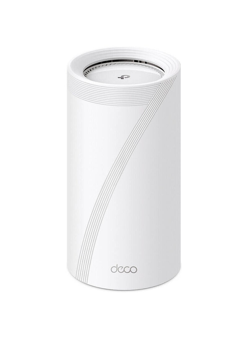 TP-LINK Tri-Band WiFi 7 BE19000 Whole Home Mesh System, 12-Stream 22 Gbps, 10G + 2.5G Ports Wired Backhaul, 8 High-Gain Antennas | VPN, AI-Roaming, 44 MU-MIMO (1-Pack x 4) Deco BE85 White - Image 3