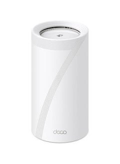 TP-LINK Tri-Band WiFi 7 BE19000 Whole Home Mesh System, 12-Stream 22 Gbps, 2 10G + 2x2.5G Ports Wired Backhaul, 8 High-Gain Antennas | VPN, AI-Roaming, 44 MU-MIMO (1-Pack x 5) Deco BE85 White  - Image 2