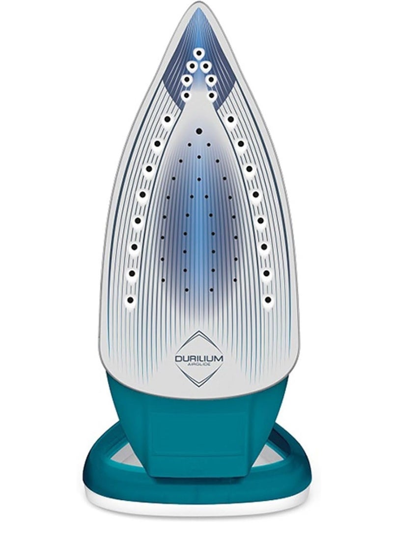 Tefal Easygliss Plus 2700 Watt Steam Iron Aqua Blue Auto off 240 g min Anti Drip FV5772E2 270 ml 27010 W FV5772E2 Aqua Blue - Image 2