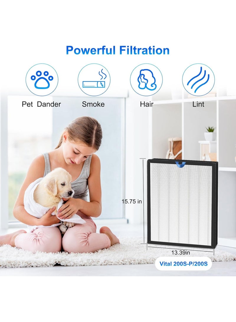 LEVOIT Vital 200S Replacement Filter Compatible with LEVOIT Vital 200S Air Purifier Vital 200s White - Image 5