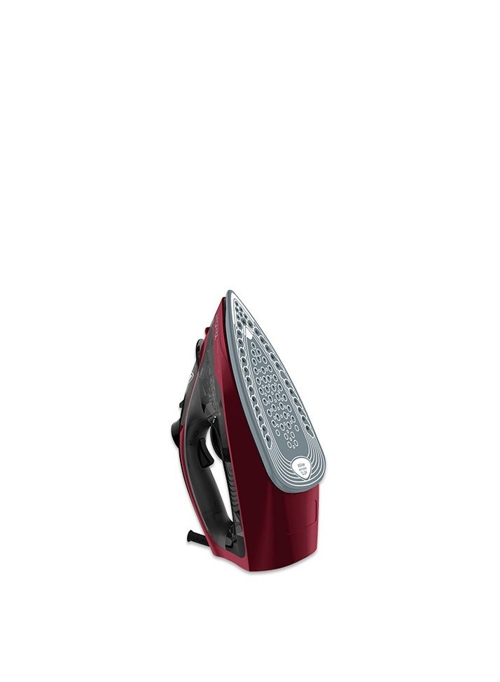 تيفال - Tefal Express Steam+ BLACK GLAMA - Steam Iron - 2600W - Ceramic X- Glide Soleplate Technology - Auto Off - Continuous Steam Output up to 45 g/minute - Steam Boost up to 210 g/minute - FV2869E2 270 ml 2600 W FV2869E2 BLACK GLAMA - Image 1