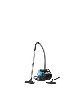 تيفال Tefal Compact Power Vacuum Cleaner, Bagless, 750W=2000W, 1.5L Capacity, Black and Blue - TW3751EG 750 W TW3751EG Black and Blue  - Image 1