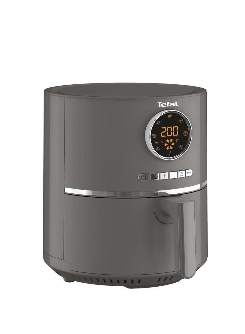 Tefal - Tefal Ultra Fry (Digital) - Air Fryer - 4.2 Liters Capacity - 8 Programs - EY111BEG 4.2 L 1600 W EY111BEG Charcoal Grey - Image 1