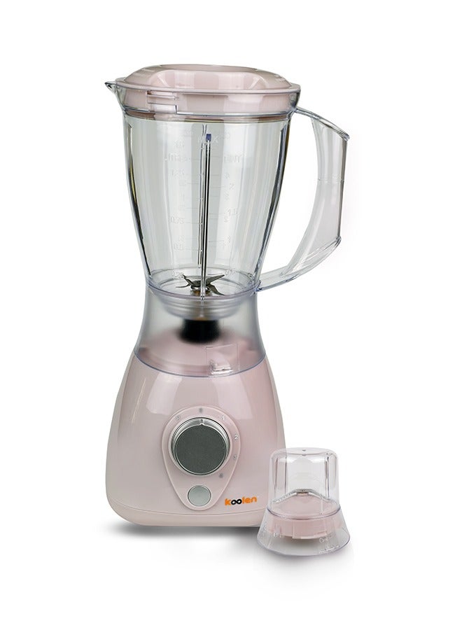 كولن Blender With Grinder - 1.5 L 350 W 801107005 Pink  - Image 2