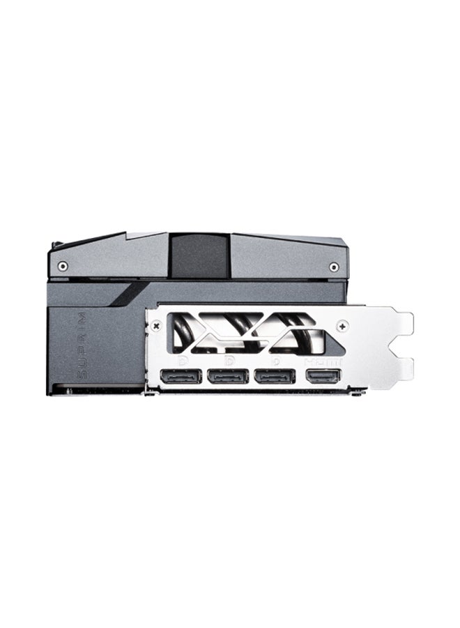 إم اس أي GeForce RTX 5090 32GB SUPRIM SOC Graphics Card – NVIDIA GeForce RTX 5090, 21760 CUDA Cores, 32GB GDDR7, 28Gbps Memory, PCIe Gen 5 x16, 512-bit Memory Bus, 4K/8K Support (DisplayPort 2.1b x3, HDMI 2.1b), 600W Power Consumption, 1000W PSU Recommended, 16-pin Power Connector, G-SYNC, DirectX 12 Ultimate, 7680x4320 Max Resolution, Special Overclocked Edition (SOC) Grey  - Image 5