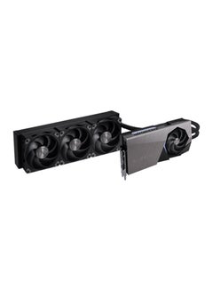 MSI GeForce RTX 5090 32GB GDDR7 SUPRIM LIQUID SOC Graphics Card - PCIe Gen 5, 21,760 CUDA Cores, 28 Gbps Memory Speed, 512-bit Memory Bus, 4K 480Hz/8K 120Hz HDMI 2.1b, DisplayPort 2.1b, 1000W PSU Recommended, 7680x4320 Max Resolution, 600W Power Consumption, Liquid Cooling Solution Grey  - Image 2