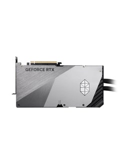 MSI GeForce RTX 5090 32GB GDDR7 SUPRIM LIQUID SOC Graphics Card - PCIe Gen 5, 21,760 CUDA Cores, 28 Gbps Memory Speed, 512-bit Memory Bus, 4K 480Hz/8K 120Hz HDMI 2.1b, DisplayPort 2.1b, 1000W PSU Recommended, 7680x4320 Max Resolution, 600W Power Consumption, Liquid Cooling Solution Grey  - Image 4