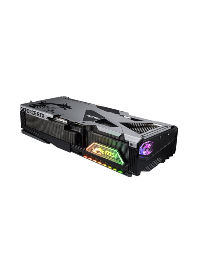 إم اس أي GeForce RTX 5090 32GB GDDR7 VANGUARD SOC, 21,760 CUDA Cores, PCIe Gen 5, 2527 MHz Core Clock, 28 Gbps Memory Speed, 512-bit Bus, 4x Display Outputs (DP 2.1b, HDMI 2.1b), 575W Power Consumption, 1000W PSU Recommended, 7680 x 4320 Max Resolution, G-SYNC, 12 Ultimate DirectX, 4 Display Support Black  - Image 3