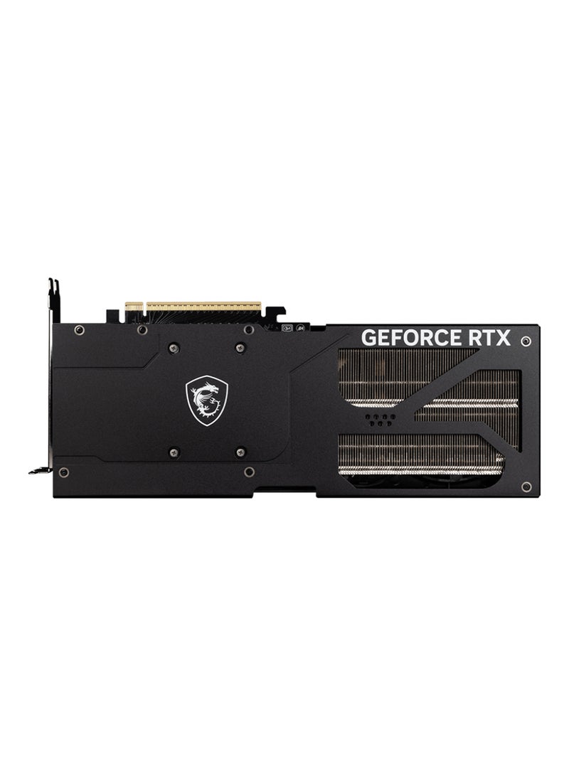 إم اس أي GeForce RTX 5070 Ti 16G VENTUS 3X OC - NVIDIA GeForce RTX 5070 Ti, 8960 CUDA Cores, 16GB GDDR7, 28 Gbps Memory Speed, 256-bit Memory Bus, PCIe Gen 5, Core Clocks: 2497 MHz (Extreme Performance), 2482 MHz (Boost), 300W Power Consumption, 4 Display Outputs (3x DP 2.1b, 1x HDMI 2.1b), HDCP Support, DirectX 12 Ultimate, OpenGL 4.6, G-SYNC Technology Grey  - Image 4