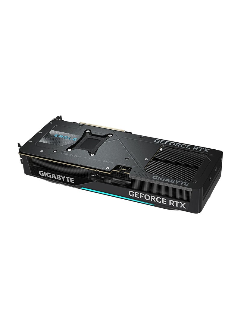 جيجابايت - GeForce RTX™ 5070 Ti EAGLE OC SFF 16GB GDDR7 Graphics Card, PCI-E 5.0, WINDFORCE Cooling, Dual BIOS (Performance/Silent), RGB Lighting, DisplayPort 2.1a x3, HDMI 2.1b, 8K Resolution, 16-pin Power Connector | GV-N507TEAGLE OC-16GD Black - Image 1