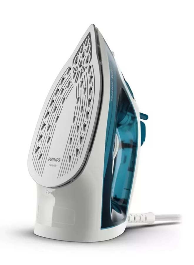 Philips 2000 Series Steam Iron 0.25 L 2000 W DST2020/96 White/Blue - Image 4