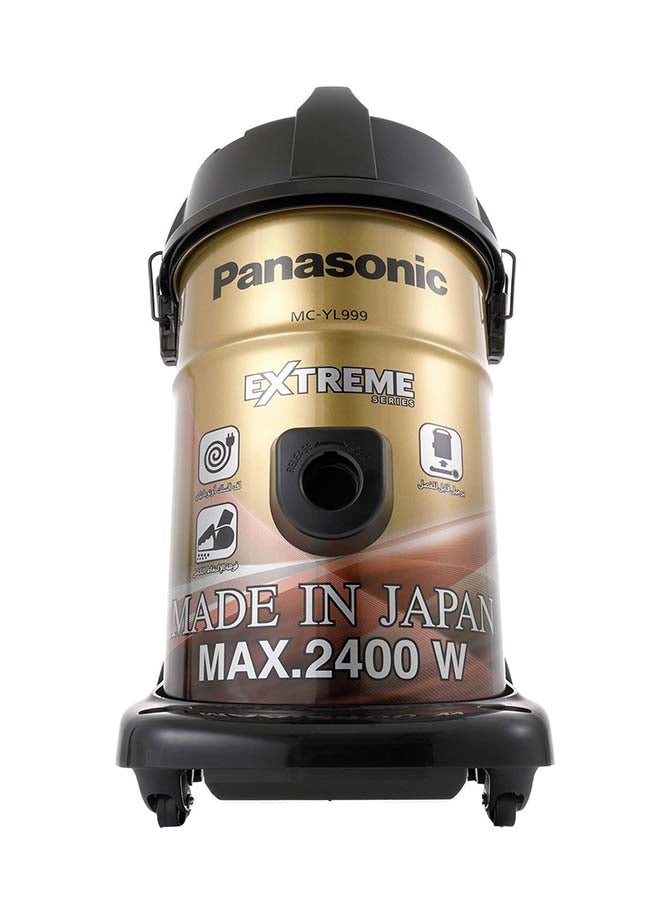 Panasonic Drum Vacuum Cleaner Detachable drum 21 L 2400 W MC-YL999NY47 Black  - Image 1