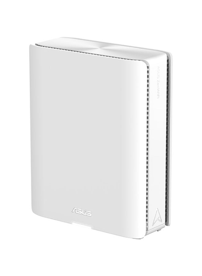 ASUS - ZenWiFi BQ16 Quad-Band WiFi 7 Mesh with 6GHz Band, 25Gbps, 4000Sq. Ft. (1 Pack) White - Image 1