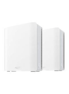 ASUS ZenWiFi BT10 Tri-band WiFi 7 Mesh, 18 Gpbs, 6000 sq.ft (2pk), Dual 10G Ports, Mobile Tethering White  - Image 1