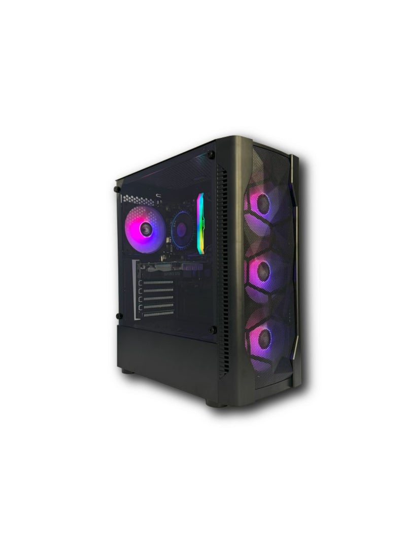 ام اي اكسايت Gaming PC ECO  With Core i5 10400F Processor/ 6GB Nivida GeForce GTX 1660 Ti Graphics/16GB RAM DDR4/1TB SSD/Windows 11 Pro/ Black  - Image 2