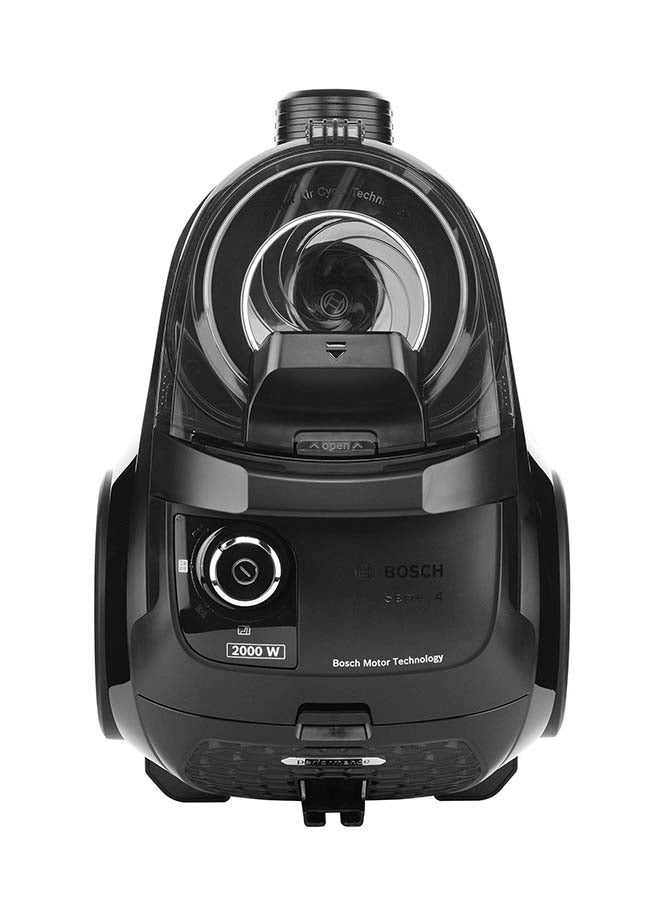 BOSCH - Bagless Vacuum Cleaner EasyClean System 2 L 2000 W BGS21WBAGB Black - Image 1