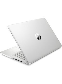 HP 14s Laptop With 14-Inch Diagonal FHD Display, Core i3-1215U Processor/8GB RAM/512GB SSD/Intel UHD Graphics/Windows 11 English/Arabic Natural silver  - Image 4