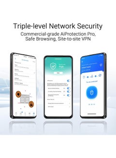 ASUS ZenWiFi BT8 Tri-band WiFi 7 Mesh, 14 Gpbs, 3000 sq.ft (1pk), Dual 2.5G Ports, Mobile Tethering White  - Image 4