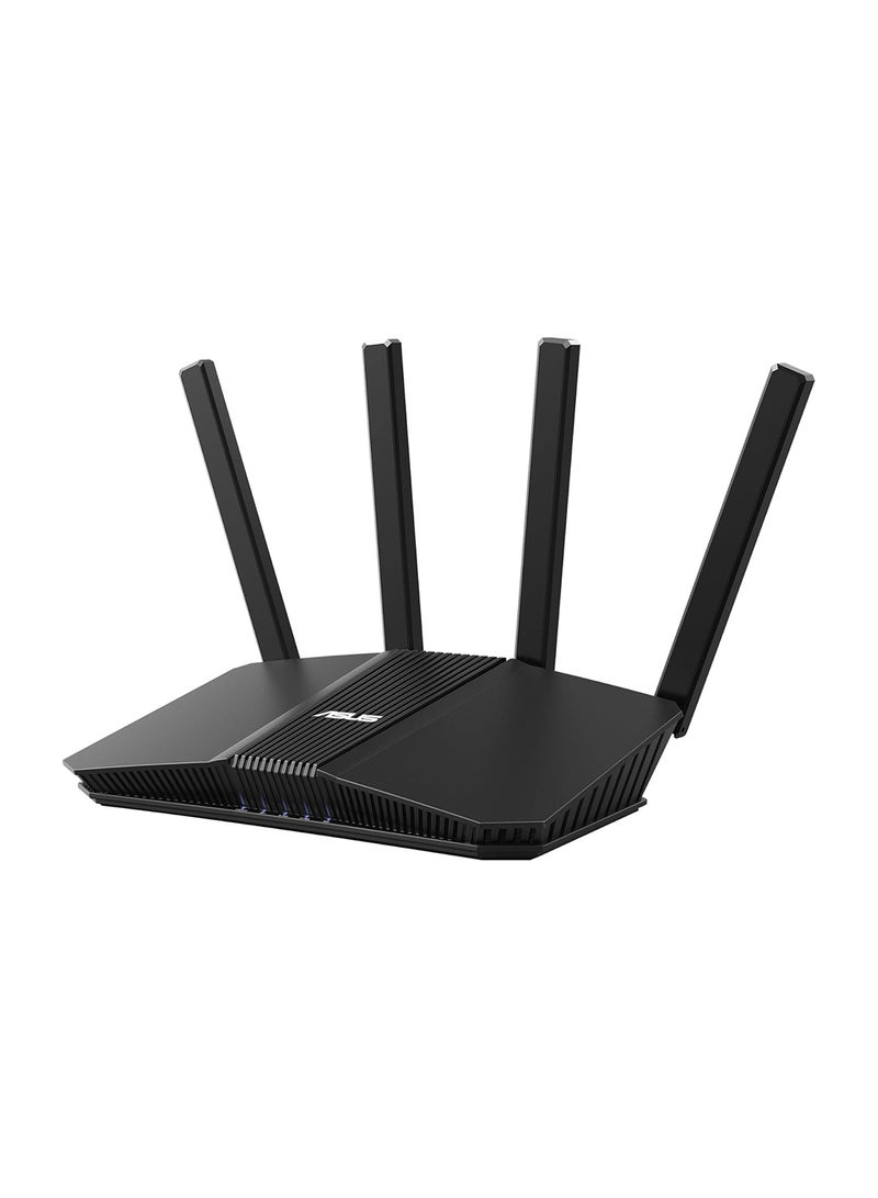 ASUS - RT-BE58U Dual-band WiFi 7 (802.11be) Smart AiMesh Extendable Router, 3600 Mbps, 2.5G port Black - Image 1
