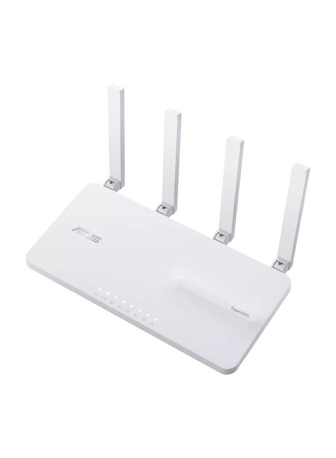 ASUS - ExpertWiFi EBR63 AX3000, All-in-One Access Point with Router, Switch and Security Gateway White - Image 1