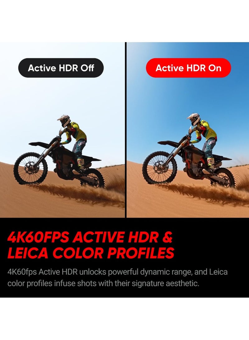 Insta360 - ACE PRO 2 | Action Camera, Co-Engineered with Leica for Exceptional Imaging, 8K AI-Powered Ultra HD Video Recording, Advanced Stabilization, Waterproof, Compact & Rugged Design – Black - Image 1