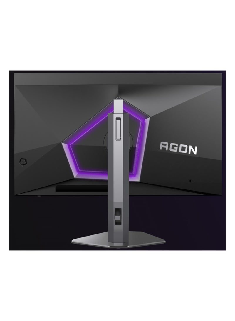 AOC AG276QZD2, 27", QD-OLED Gaming Monitor, QHD 2560 x 1440, 240Hz, 0.03MS GTG, Vesa DisplayHDR  True Black 400, Light FX, Sniper Scope, Dynamic Dial Point, HAS, Green Package, HDMI 2.0, Display Port 1.4, USB Hub, Adaptive Sync, PIB/PIP, Height Adjustable Stand, Swivel, Tilt Black & Grey - Image 4