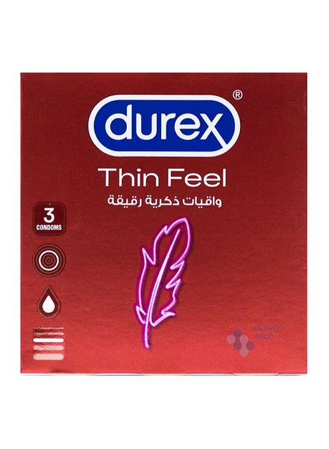 Durex Thin Feel 3 Condoms