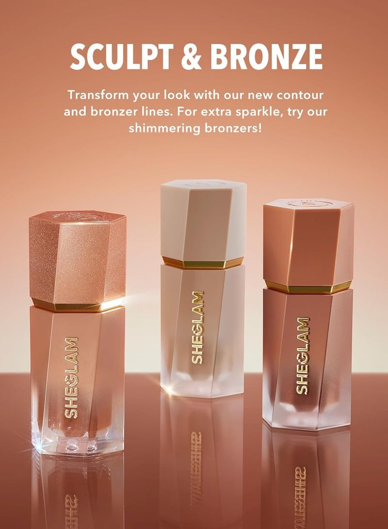 SHEGLAM - Sun Beam Shimmer Liquid Bronzer Golden Sun - Image 1