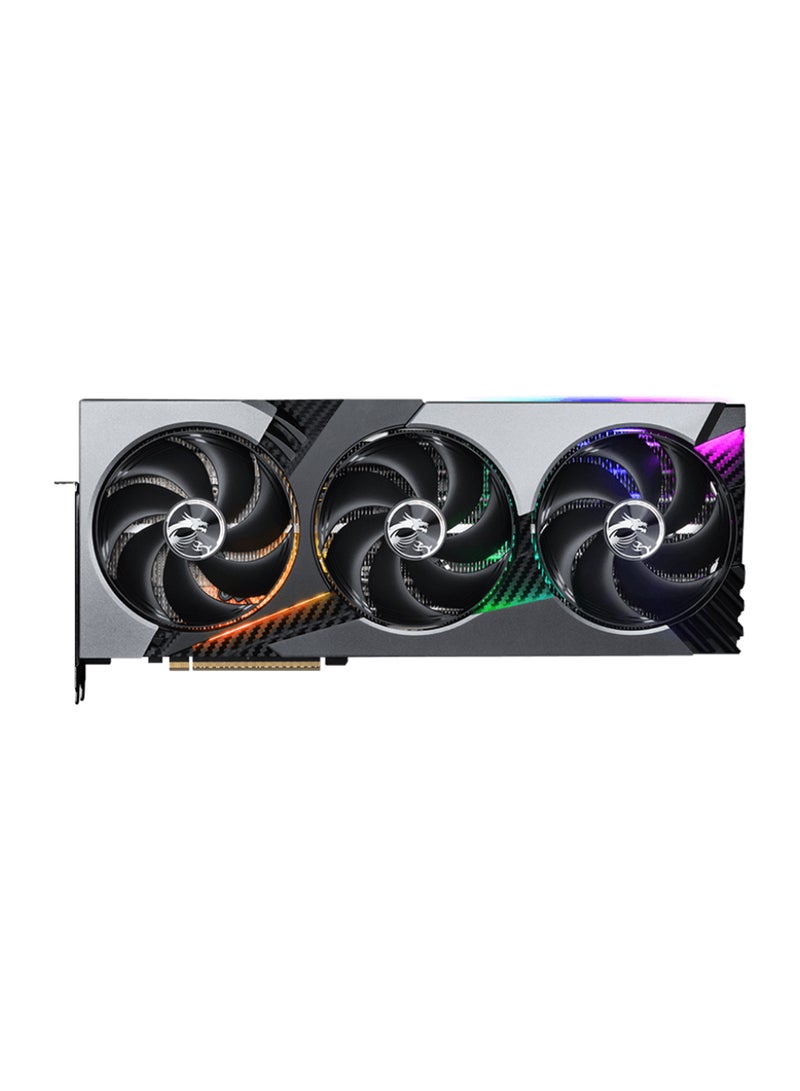 إم اس أي GeForce RTX 5080 16GB GDDR7 VANGUARD SOC Launch Edition, NVIDIA GeForce RTX 5080, PCIe Gen 5, 2745 MHz Core Clock, 10,752 CUDA Cores, 30 Gbps Memory Speed, 256-bit Memory Bus, 16GB GDDR7, DisplayPort 3x (v2.1b), HDMI 1x (2.1b, 4K 480Hz, 8K 120Hz), HDCP Support, 360W Power Consumption, 16-pin Connector, Supports DirectX 12 Ultimate & OpenGL 4.6, G-SYNC® Technology Grey  - Image 2