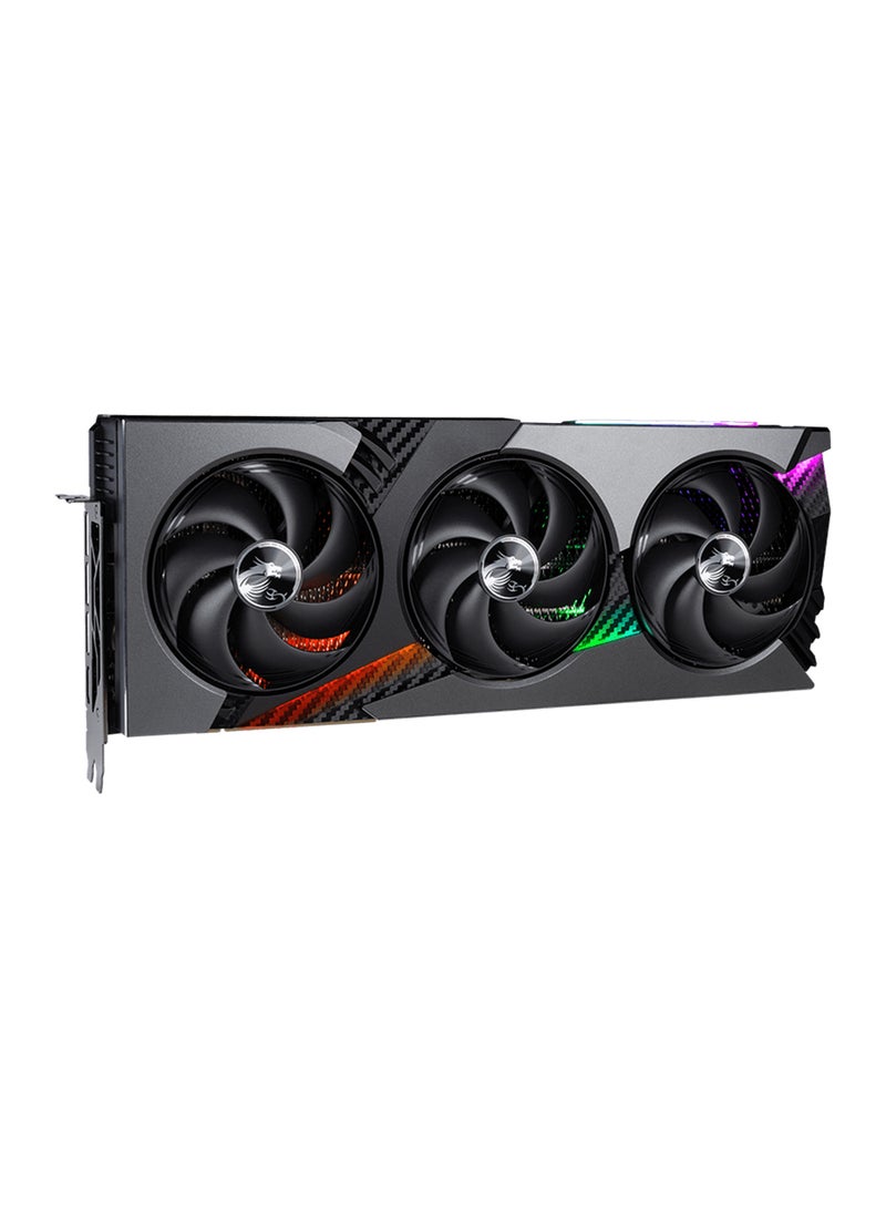 MSI - GeForce RTX™ 5070 12G VANGUARD SOC - G5070-12VGS, NVIDIA GeForce RTX 5070 GPU, PCIe Gen 5, 6144 CUDA Cores, TBD Core Clocks, 12GB GDDR7 Memory (28 Gbps, 192-bit), DisplayPort 3x (v2.1b), HDMI 1x (4K 480Hz/8K 120Hz), HDCP Support, TBD Power Consumption, 16-pin Power Connector, DirectX 12 Ultimate, OpenGL 4.6, Maximum Displays: 4, G-SYNC Technology Grey - Image 1