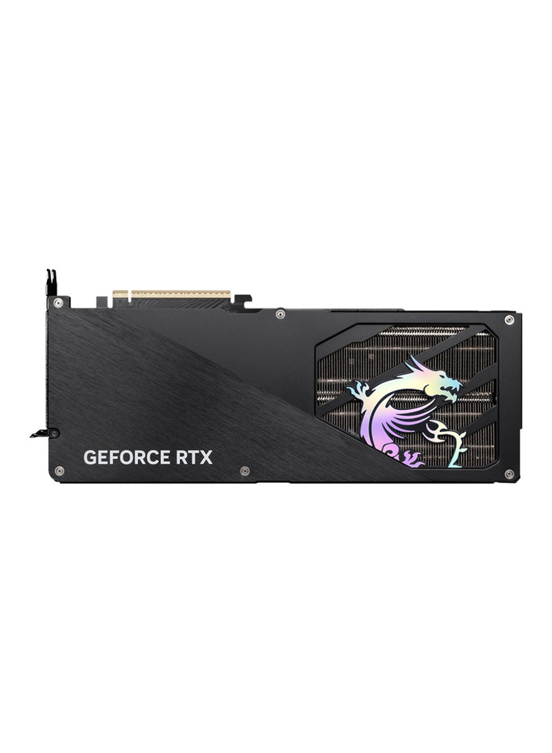 إم اس أي GeForce RTX™ 5070 12G GAMING TRIO OC - G5070-12GTC, NVIDIA GeForce RTX 5070 GPU, PCIe Gen 5, 6144 CUDA Cores, TBD Core Clocks, 12GB GDDR7 Memory (28 Gbps, 192-bit), DisplayPort 3x (v2.1b), HDMI 1x (4K 480Hz/8K 120Hz), HDCP Support, TBD Power Consumption, 16-pin Power Connector, DirectX 12 Ultimate, OpenGL 4.6, Maximum Displays: 4, G-SYNC Technology Grey  - Image 4