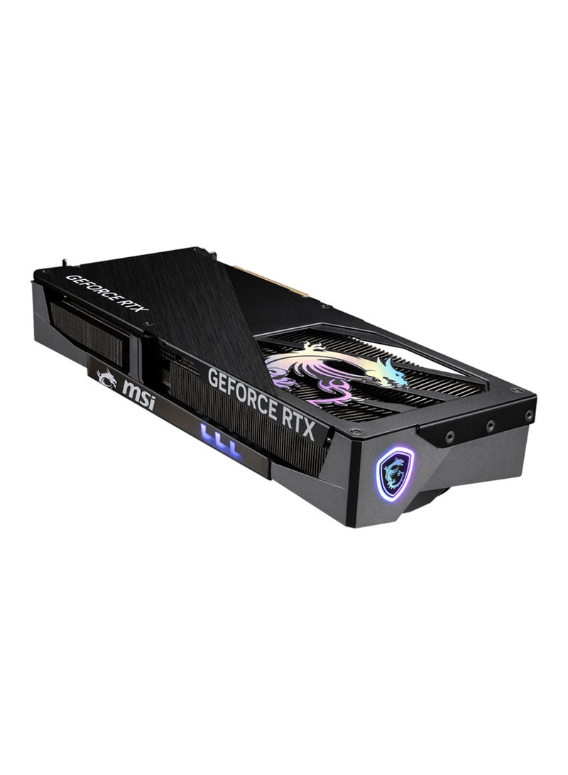 إم اس أي GeForce RTX™ 5070 12G GAMING TRIO OC - G5070-12GTC, NVIDIA GeForce RTX 5070 GPU, PCIe Gen 5, 6144 CUDA Cores, TBD Core Clocks, 12GB GDDR7 Memory (28 Gbps, 192-bit), DisplayPort 3x (v2.1b), HDMI 1x (4K 480Hz/8K 120Hz), HDCP Support, TBD Power Consumption, 16-pin Power Connector, DirectX 12 Ultimate, OpenGL 4.6, Maximum Displays: 4, G-SYNC Technology Grey  - Image 3
