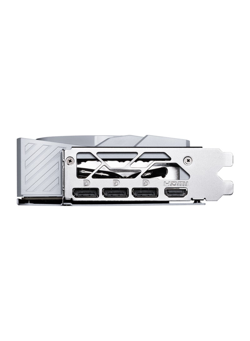 MSI - GeForce RTX 5070 12GB GAMING TRIO OC WHITE Graphics Card, NVIDIA GeForce RTX 5070 GPU, PCIe Gen 5, 6144 CUDA Cores, 28 Gbps Memory Speed, 12GB GDDR7, 192-bit Memory Bus, DisplayPort x3, HDMI 2.1b, HDCP Support, 7680x4320 Max Resolution, G-SYNC, 16-pin Power Connector White - Image 1